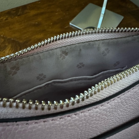 KATE SPADE Pink Pebbled Leather Crossbody Bag and Matching Wallet - Picture 7 of 11